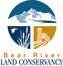 Logo and text of: bear river land conservancy.