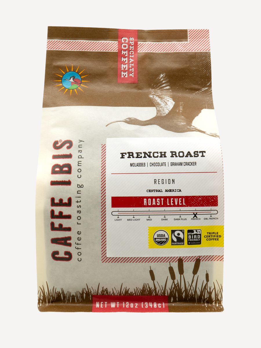Organic French Roast – Caffe Ibis Coffee Roasters