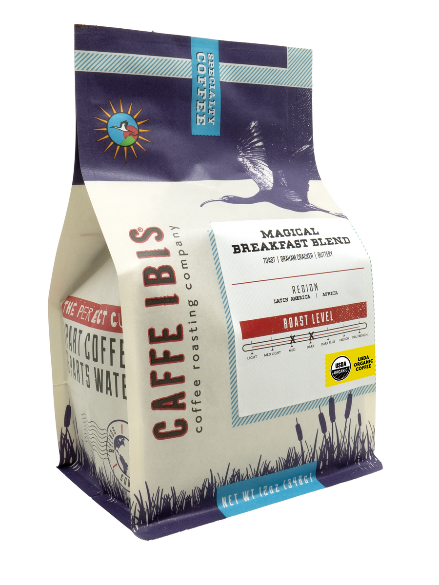 Organic Magical Breakfast Blend – Caffe Ibis Coffee Roasters