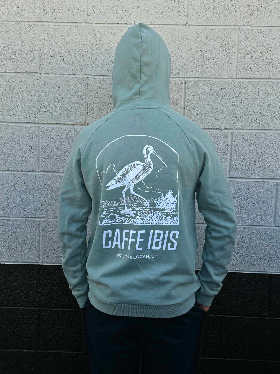 Caffe Ibis Hoodie - Skyline Print