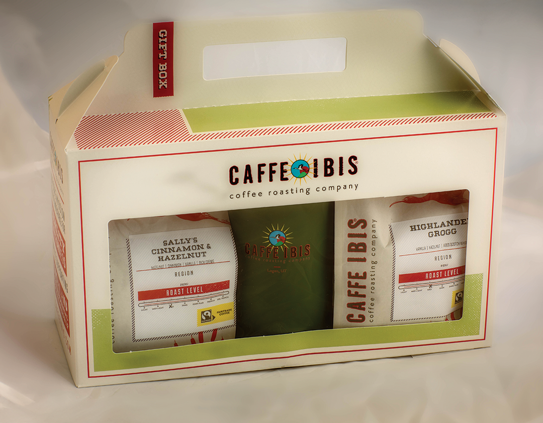 Caffe Ibis Gift Box: Flavored Coffees!