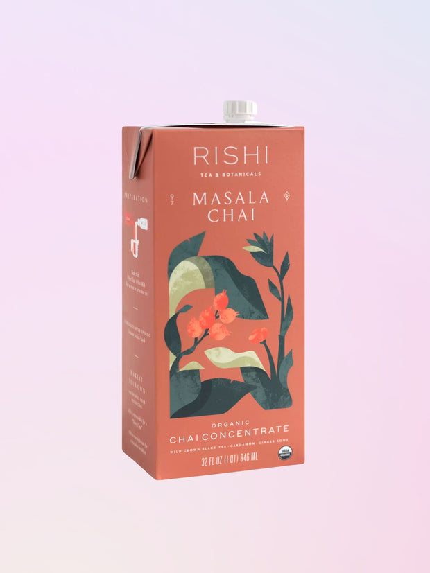 Organic Rishi Masala Chai Concentrate 32oz