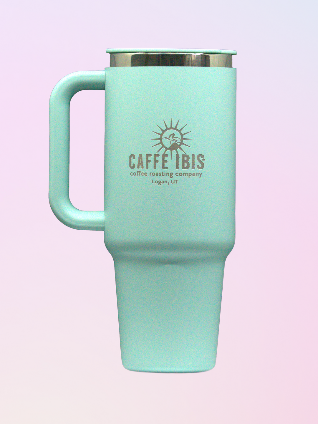HydroFlask® 40oz Travel Tumbler with Caffe Ibis Logo