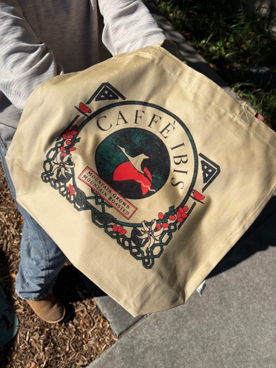 Bolsa de lona retro
