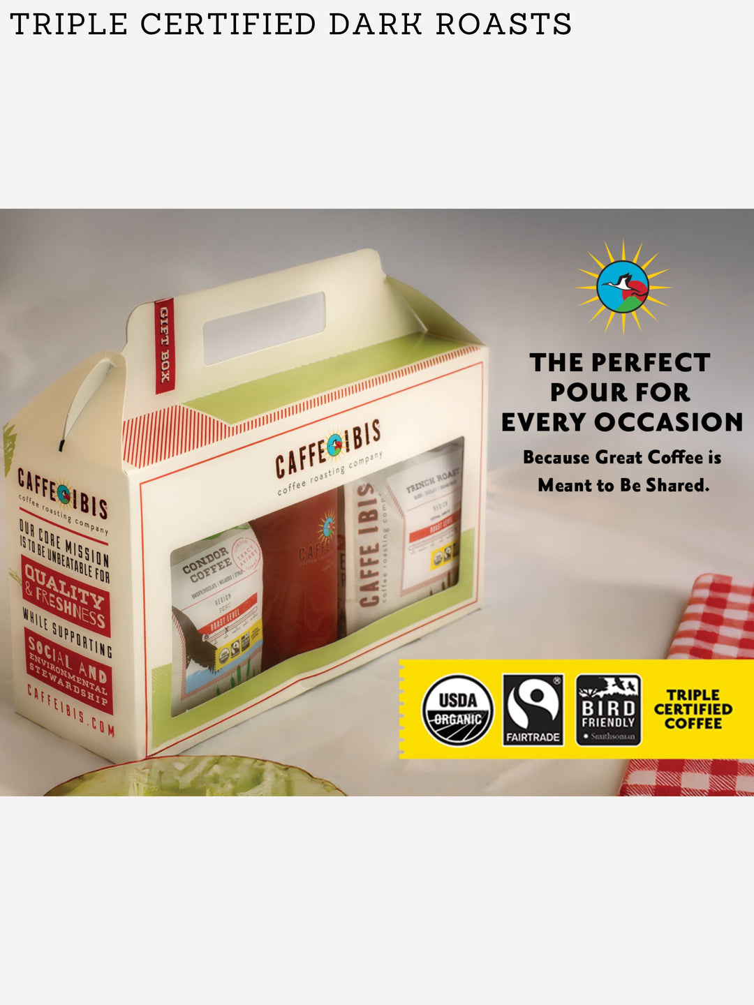 Caffe Ibis Gift Box: Red Rock Blends