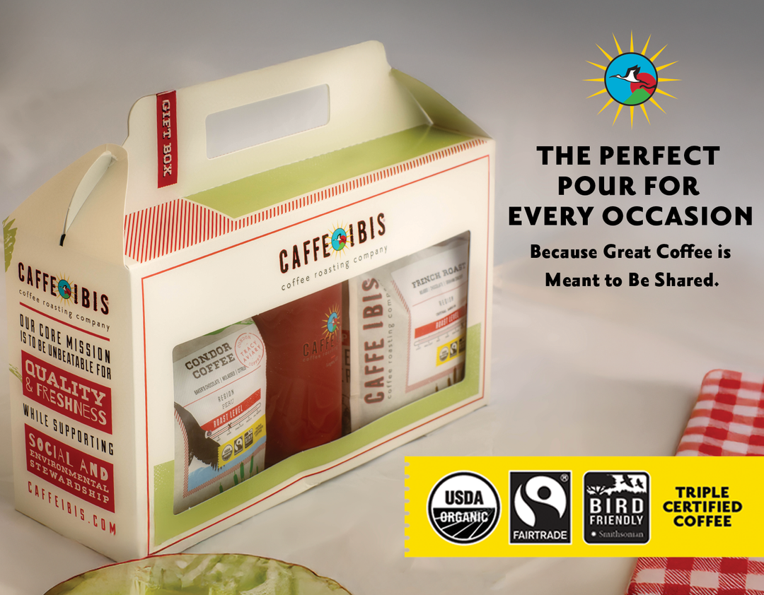 Caffe Ibis Gift Box: Flavored Coffees!