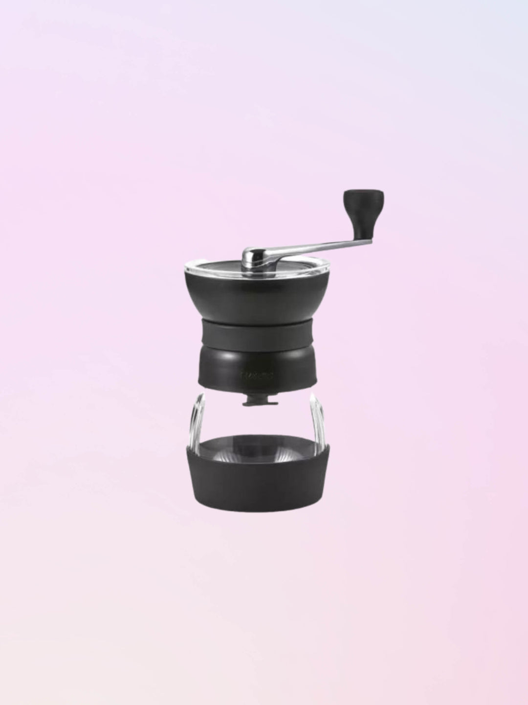 Hario skerton pro hand-crank coffee grinder.